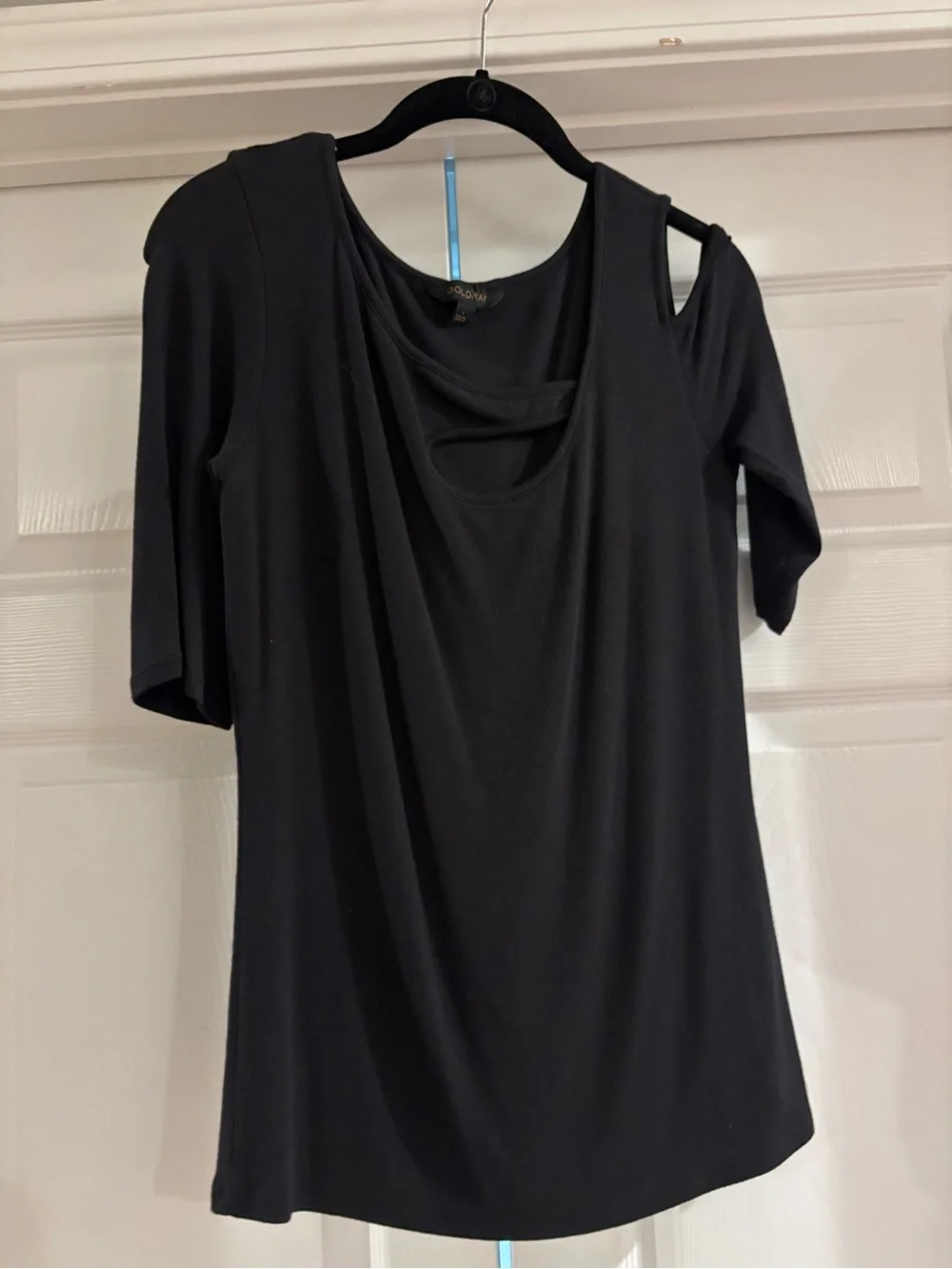 Cutout Cold-Shoulder Top